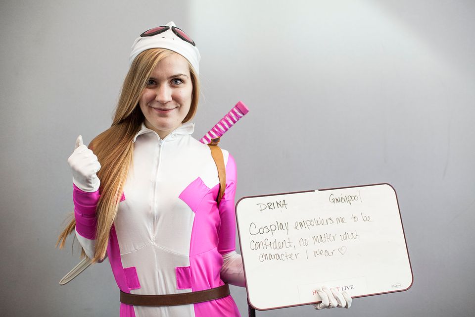 "Cosplay empowers me to be confident, no matter what character I wear."