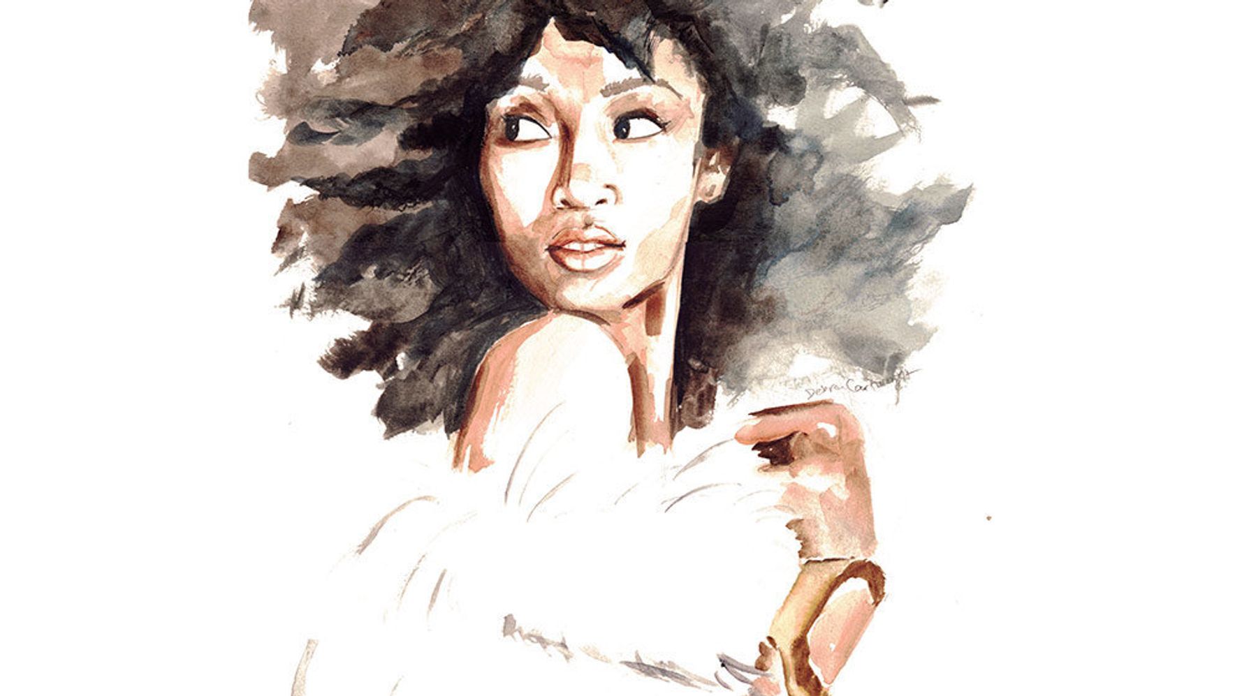 Delicate Watercolors Combat Oversimplified 'Strong Black Woman' Stereotype | Huffpost Entertainment