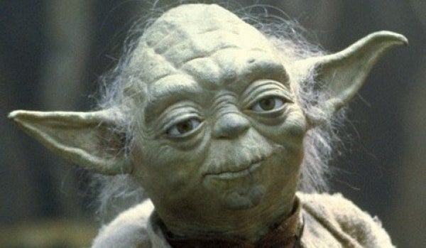 Yoda in "The Empire Strikes Back."