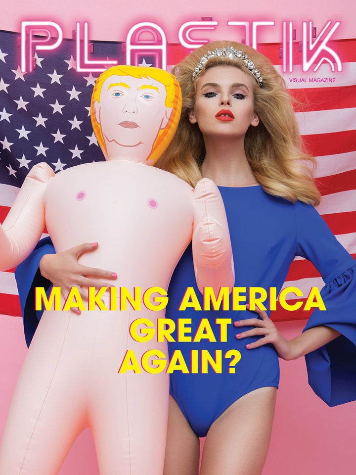 Donald trump top blow up doll