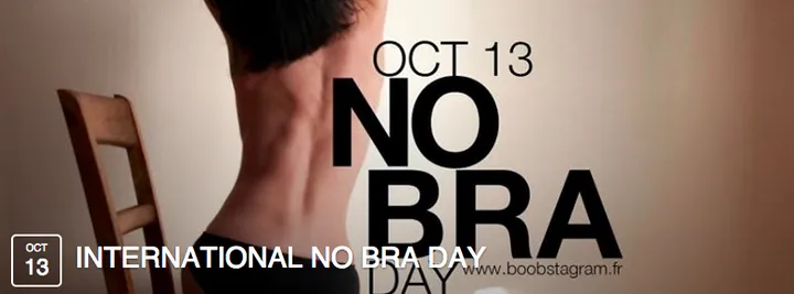 BCL TV MOZ - October 13, 2019, is ''No Bra Day,'' an