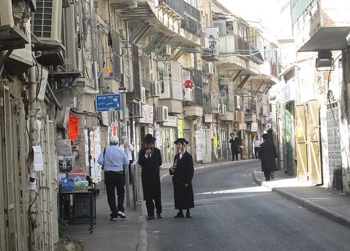 The streets of Meah Sha’arim in Jerusalem were nearly deserted on Tuesday, the day a Palestinian terrorist rammed his car into a crowd of religious Jews a block away.