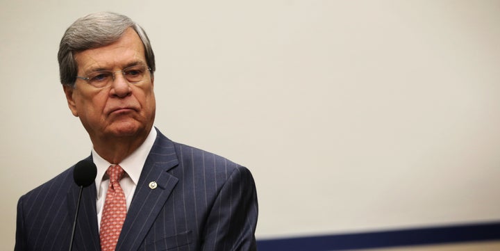 Former U.S. Senate Majority Leader Trent Lott (R-Miss.) is lobbying for the Safe Campus Act on behalf of national fraternity groups.
