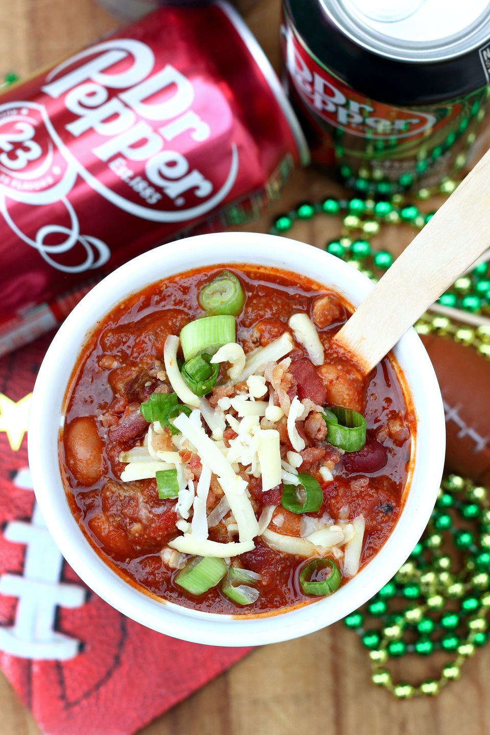 Dr. Pepper Game Day Chili