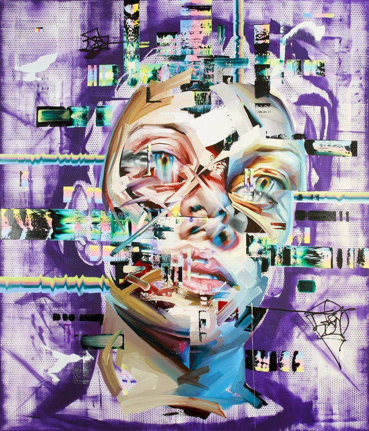 Bower uses an organizing principle he likens to a computer program to create his disjointed portraits.