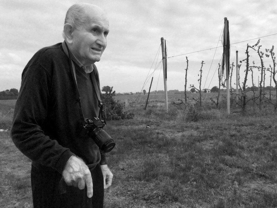 Italian farmer Ulisse Bezzi, 90, has been taking photos for decades and his work was recognized by New York's Keith De L