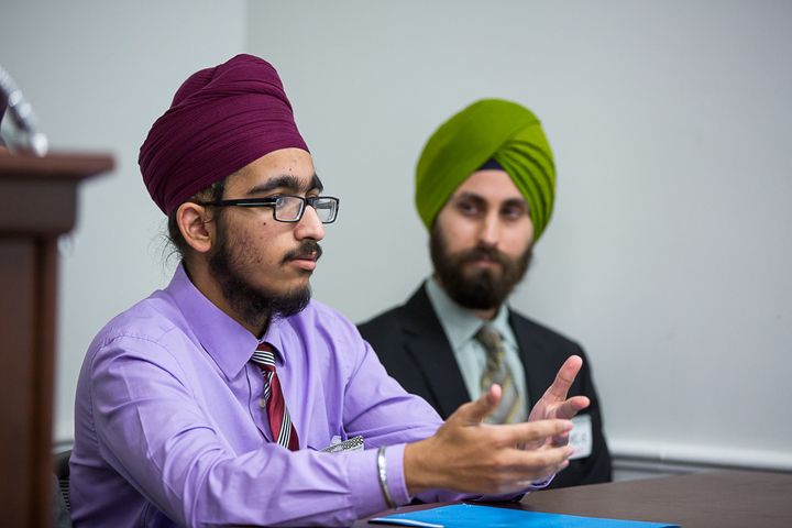Japjee Singh at a congressional briefing in March, 2014. 