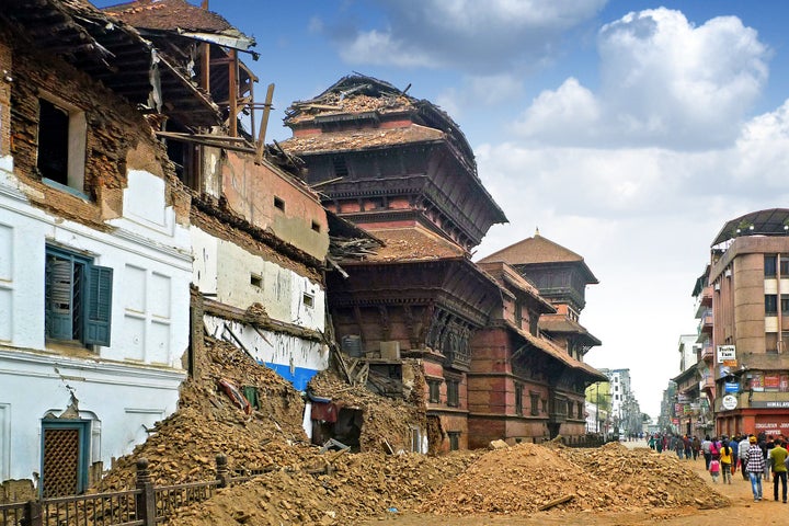 The earthquake that struck Nepal's Kathmandu Valley in April 2015 damaged dozens of cultural and historical landmarks. T