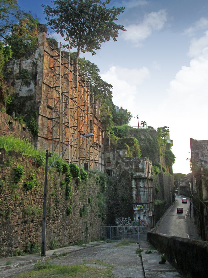 The Ladeira da Misericórdia is an important historic street connecting the upper and lower sections of the World Heritage city of Salvador da Bahia in Brazil. It hasn't benefited from the reconstruction efforts that are taking place elsewhere in the city.