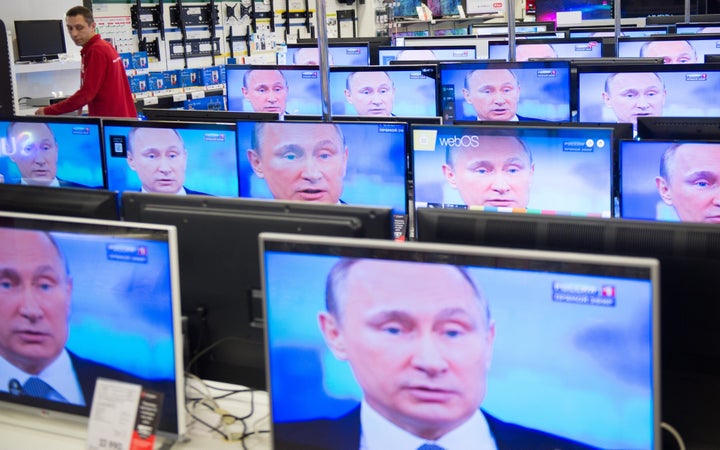 The Russian government holds heavy influence over the country's media landscape.