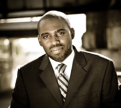 Pastor Kymone Hinds, the leader of a Memphis, Tennessee church.