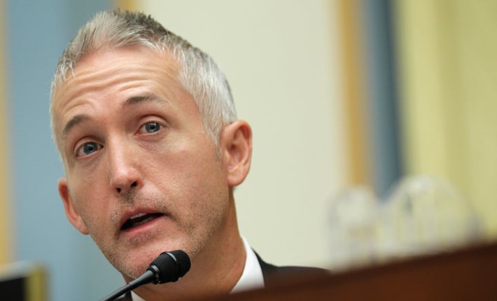 Rep. Trey Gowdy (R-S.C.) has been attending Benghazi committee interviews with Hillary Clinton allies, not with int