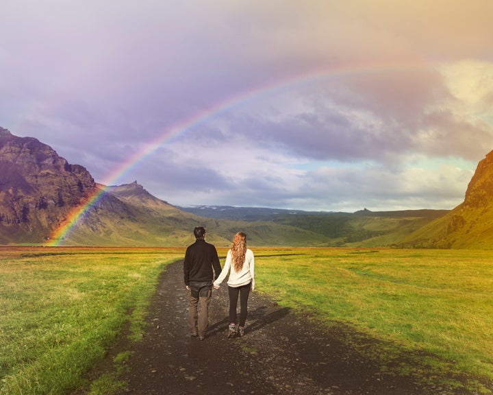 A field in Iceland.