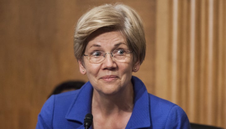 Sen. Elizabeth Warren's voice is being heard even when she's not the one speaking.