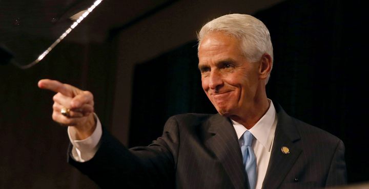 Take that, anyone who doubted the indefatigable Charlie Crist.