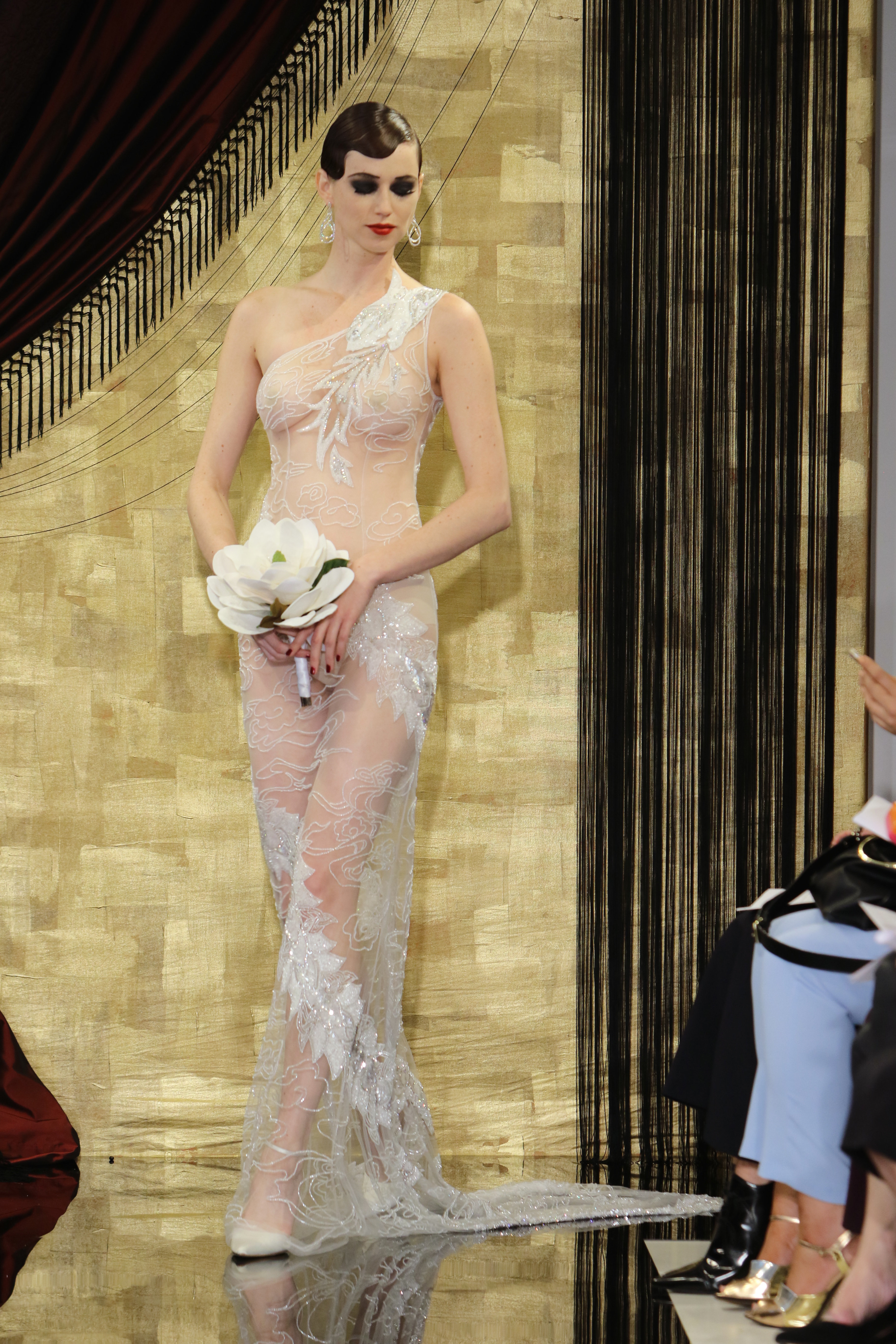 Aisle Be Seeing You: The Rise of the Totally Transparent Bridal Gown - The  Atlantic