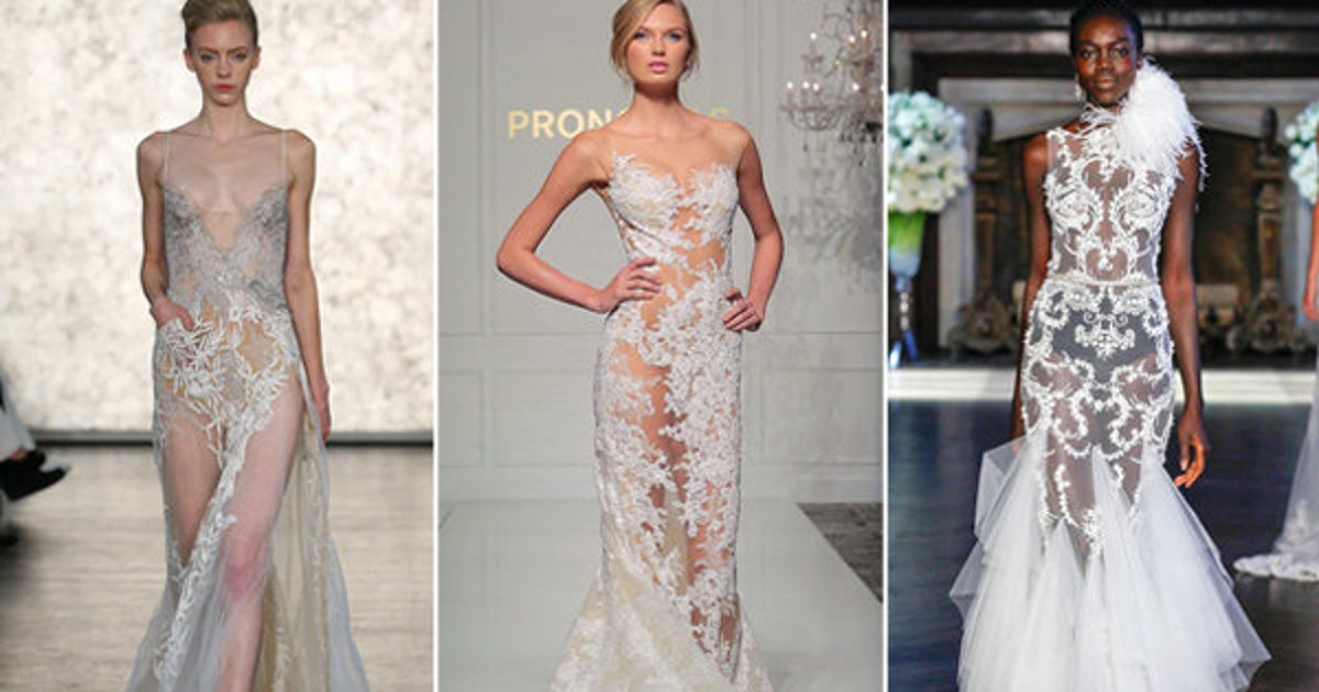 The 15 Most NSFW Wedding Dresses From Bridal Fashion Week HuffPost Life