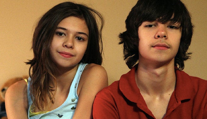 Nicole and Jonas Maines, photographed when they were 14. 