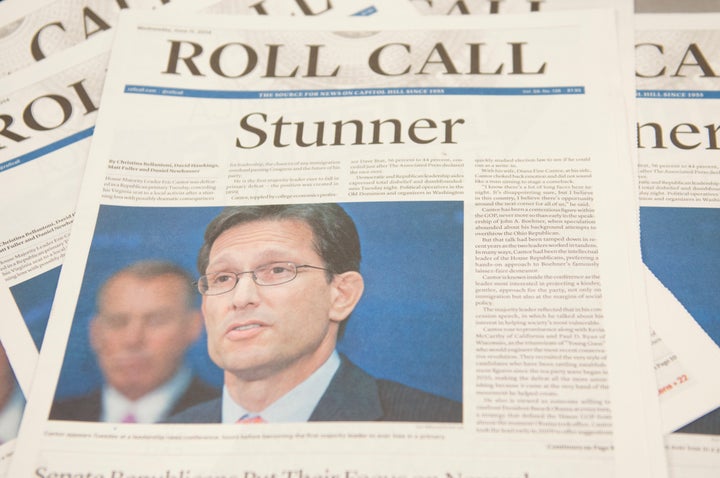 The June 11, 2014, edition of the Roll Call newspaper.