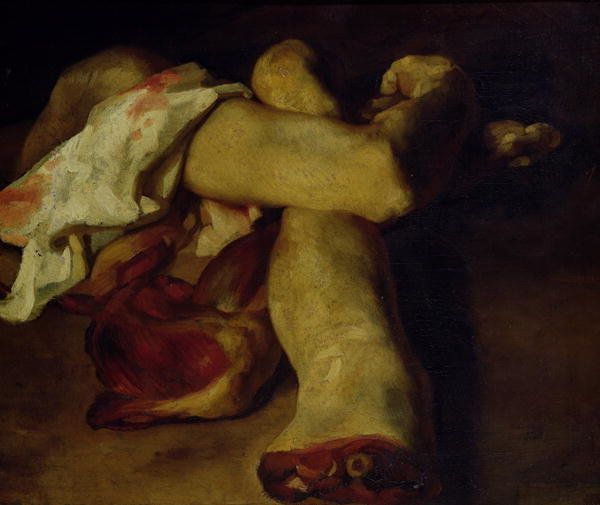 Théodore Géricault, "Anatomical Pieces," 1819