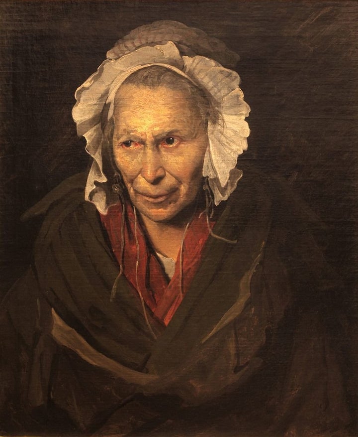 <a href="https://commons.wikimedia.org/wiki/File:The_mad_woman-Theodore_Gericault-MBA_Lyon_B825-IMG_0477.jpg" role="link" class=" js-entry-link cet-external-link" data-vars-item-name="Théodore Géricault, "The Hyena of la Salpêtrière," 1819/1822" data-vars-item-type="text" data-vars-unit-name="56216369e4b0bce34700be92" data-vars-unit-type="buzz_body" data-vars-target-content-id="https://commons.wikimedia.org/wiki/File:The_mad_woman-Theodore_Gericault-MBA_Lyon_B825-IMG_0477.jpg" data-vars-target-content-type="url" data-vars-type="web_external_link" data-vars-subunit-name="article_body" data-vars-subunit-type="component" data-vars-position-in-subunit="13">Théodore Géricault, "The Hyena of la Salpêtrière," 1819/1822</a>