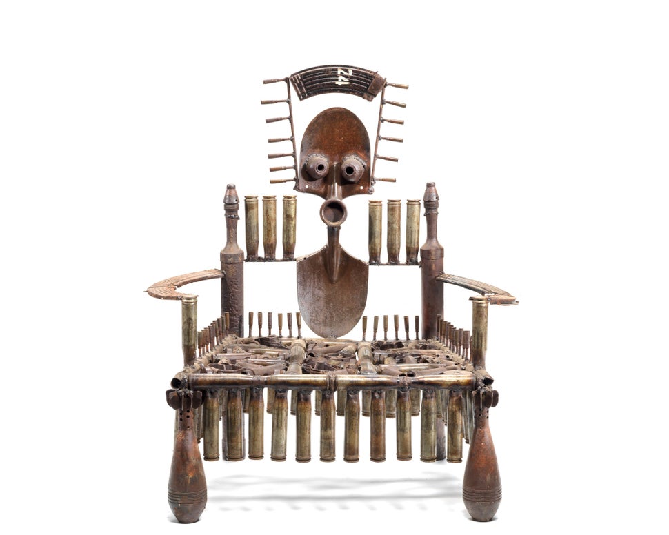 "Weapon Throne," Gonçalo Mabunda