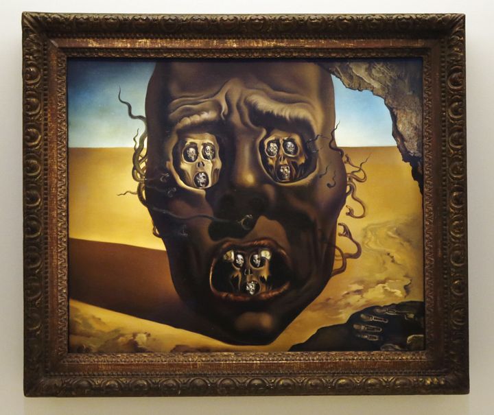 Salvador Dali, "The Face of War," 1940