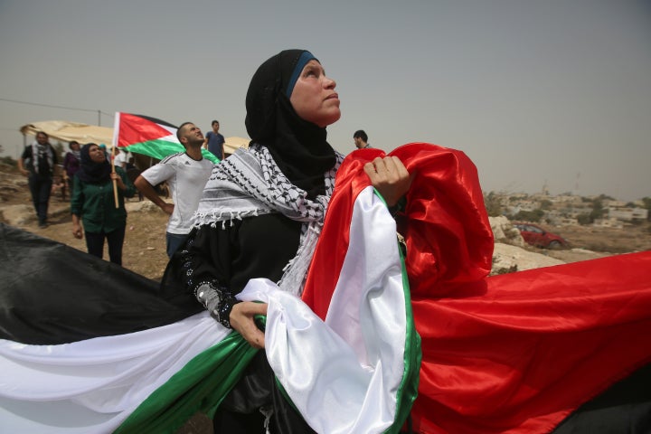 Palestinian activists committed to peaceful protests face a challenging time as violence sweeps Israel and the Palestinian te