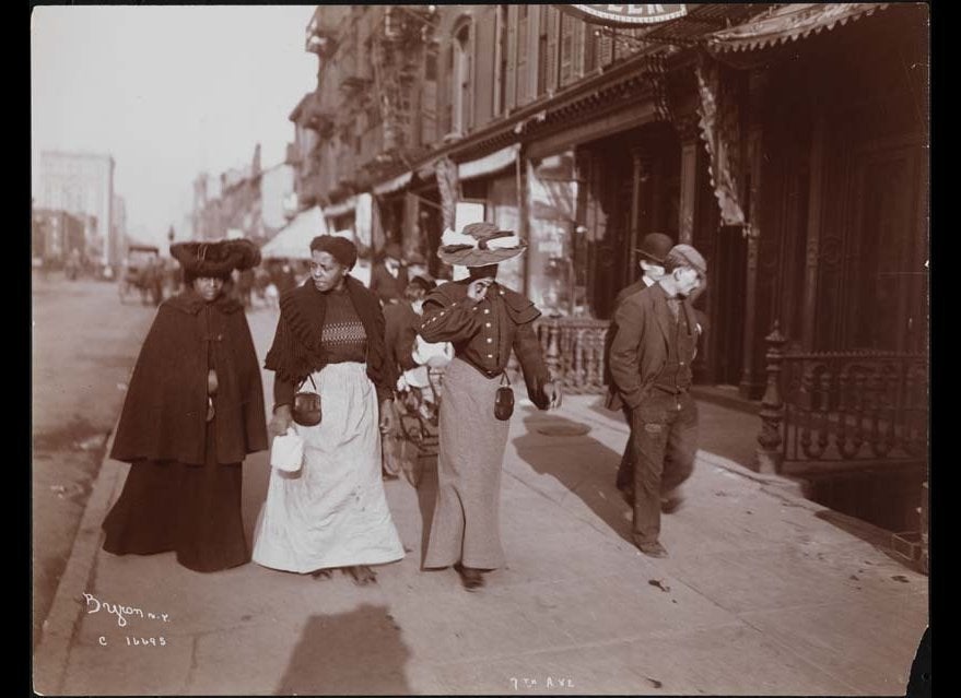 Street Scenes, Seventh Avenue Around 30th St.