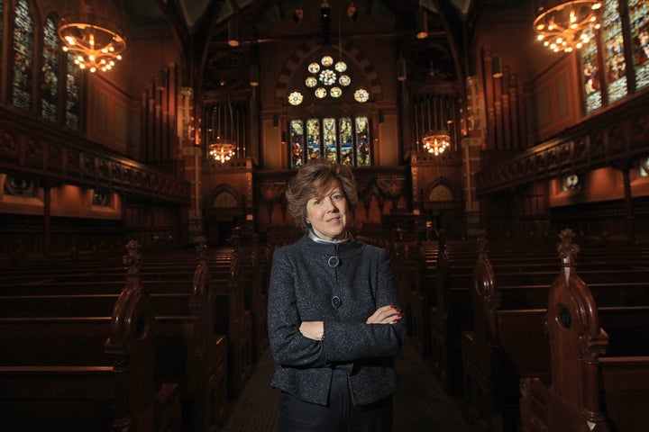 The Rev. Nancy Taylor of Boston's Old South Church is one of more than 30 clergy taking part in the Conversation Sabbath, a series of events and sermons at houses of worship intended to encourage conversations about death.