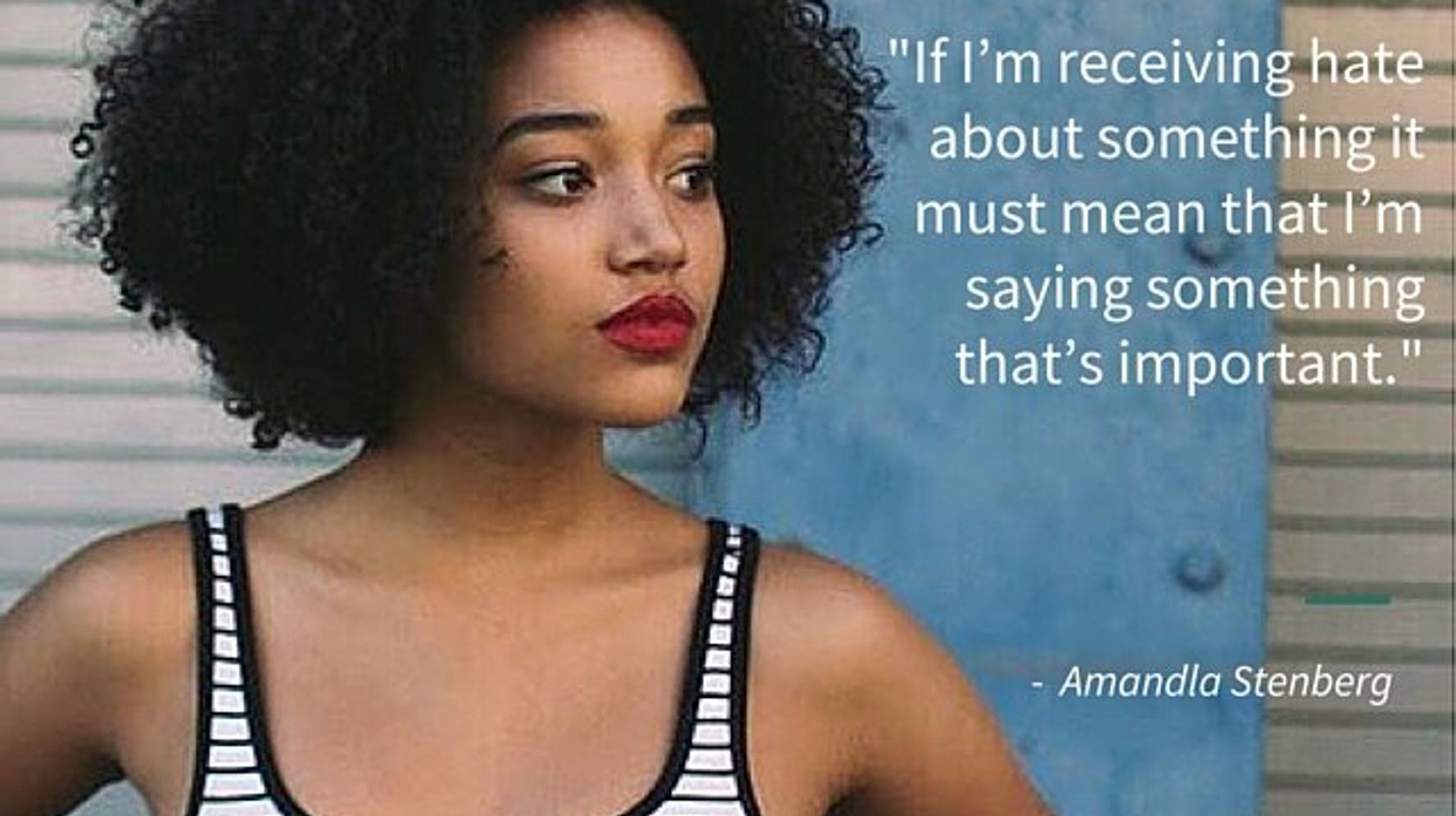 Amandla Stenberg Xxx Porn - 17 Ways Amandla Stenberg Flawlessly Exemplified Black Girl Magic | HuffPost  Voices