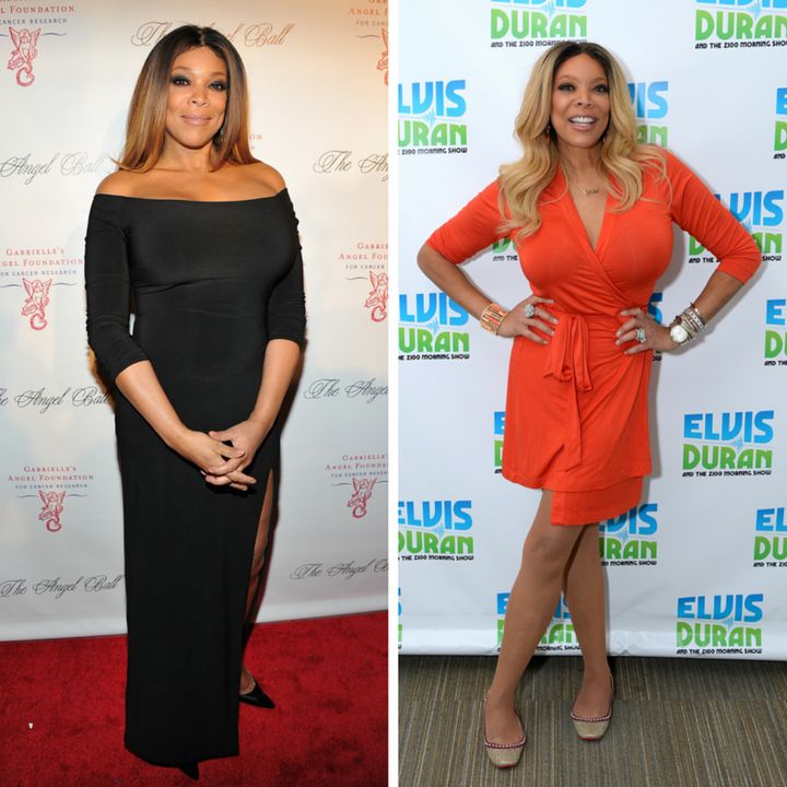 Wendy Williams in October 2012 and September 2015.