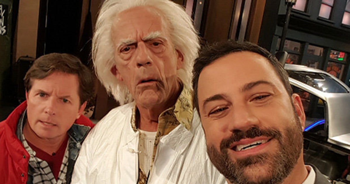 Jimmy kimmel top marty mcfly