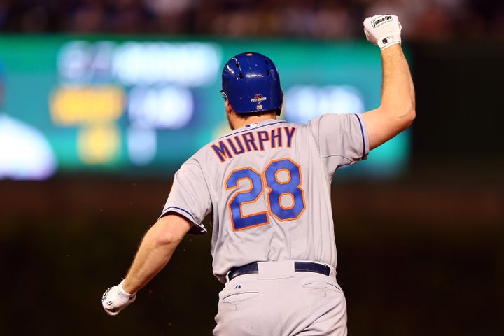 Daniel Murphy makes history as Mets sweep Cubs to reach World Series, New  York Mets