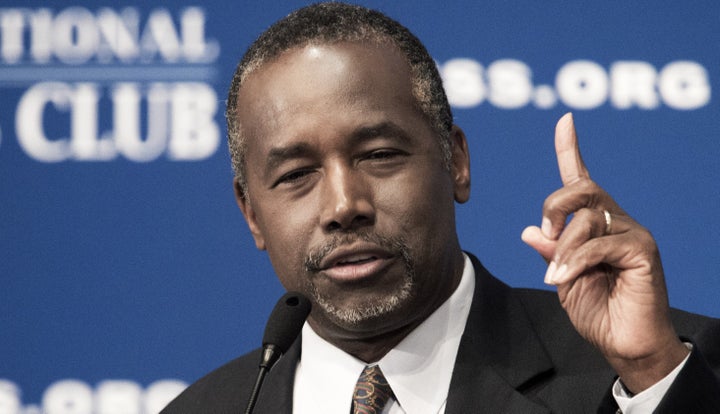 Ben Carson, who is seeking the GOP nomination for president, is now in first place in Iowa polling.