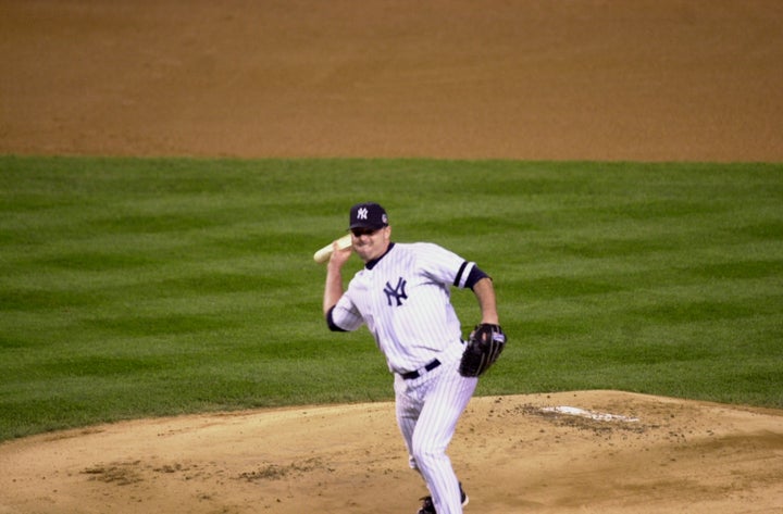 Seven-Time Cy Young Winner Roger Clemens Throws BP at Citizens