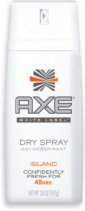 7. Axe Dry Spray, Island, $5