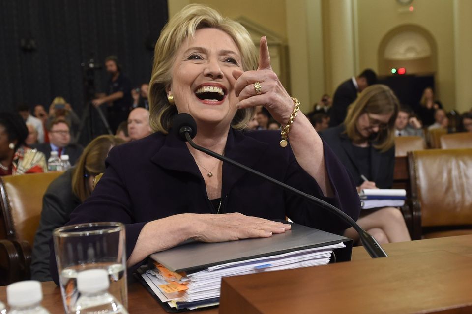 Here Are Hillary Clintons Many Facial Expressions During Her Benghazi Committee Testimony 