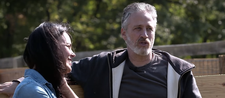 Jon Stewart Looks Different In New Life As A Bearded Farmer | HuffPost