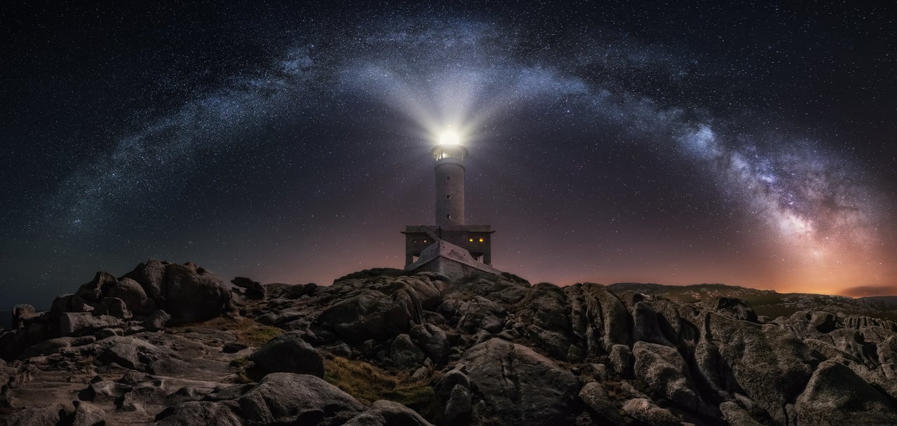 "Lighting The Way," Punta Nariga, Spain