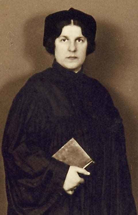 Regina Jonas, the first woman rabbi.