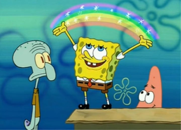 Spongebob Moving Pictures 17 Times SpongeBob SquarePants Was Probably High AF HuffPost