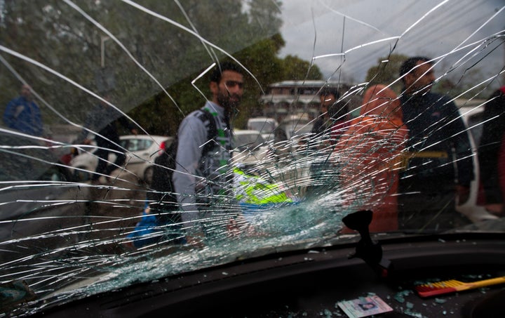 "I was in my car, and when I stopped my car, the car itself was shaking as if someone was pushing it back and forth," a Pakistani journalist in the Swat Valley said.