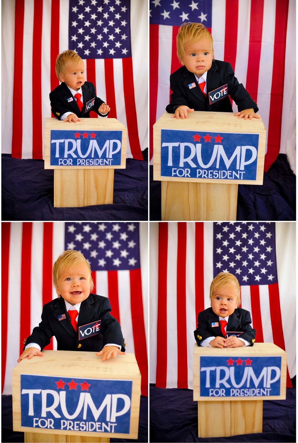 10 Mini Donald Trumps Who Make Halloween Great Again | HuffPost Life