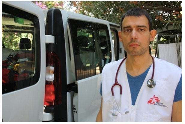 "Imagine a diabetic staying in a park in Kos," says Lykourgos Alexakis. "What is this person supposed to do?”