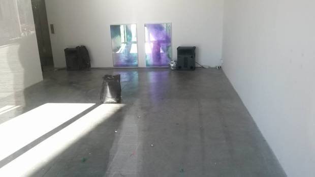 The cleaned space where Goldschmied & Chiari's Where Are We Going to Dance Tonight? was installed. Photo: Museion, via Fa