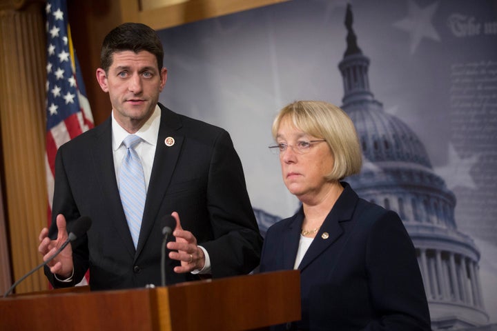 Sen. Patty Murray (D-Wash.) and Rep. Paul Ryan (R-Wisc.), who chaired their chambers' respective budget committees at the time, negotiated the last budget deal. 