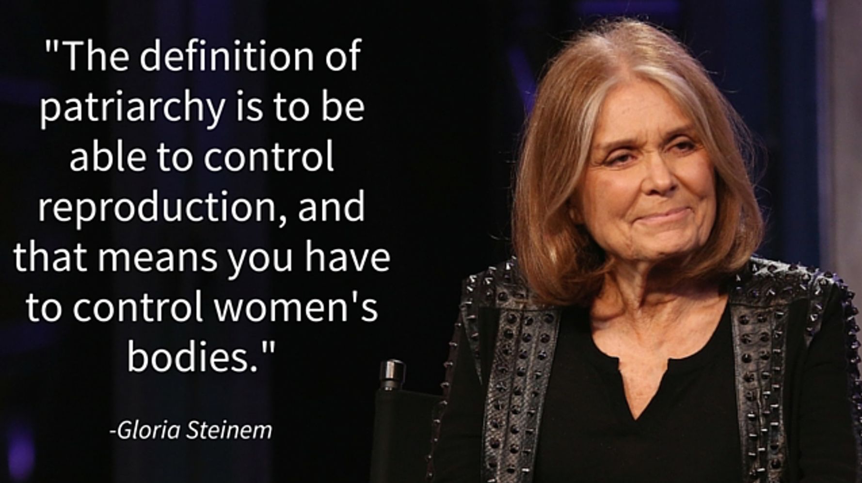 Gloria Steinem On Getting An Illegal Abortion At 22 Huffpost