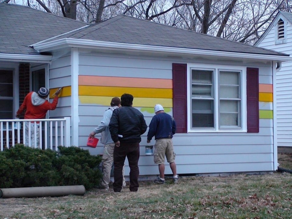 Painting For The Equality House Begins