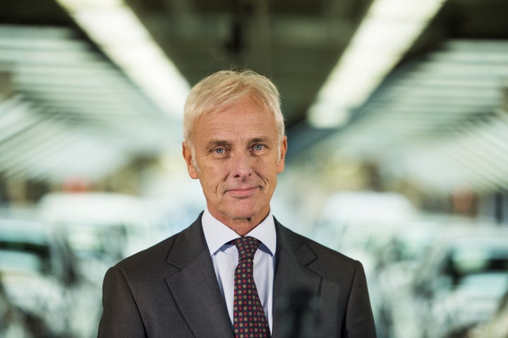 Matthias Mueller, new CEO of Volkswagen, called the scandal "enormous, but manageable."